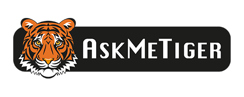 Ask Me Tiger logo