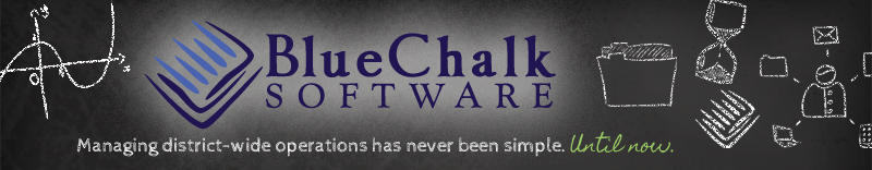 Blue Chalk Building Maintenance System logo