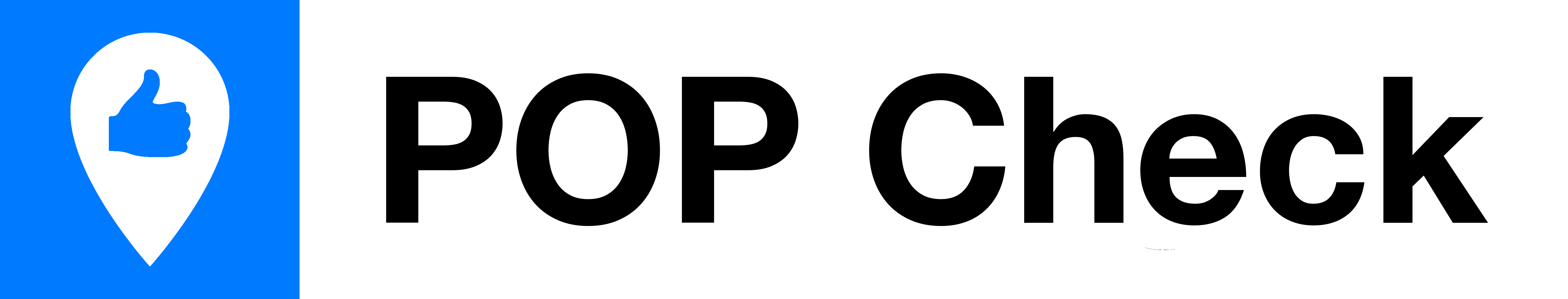POP Check logo