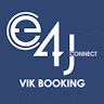 E4JCONNECT VIK BOOKING logo