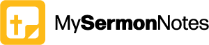 My Sermon Notes logo