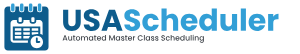 USA Scheduler logo