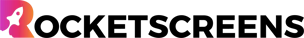 RocketScreens logo