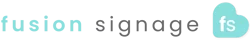 Fusion Signage logo