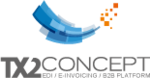 TX2 EDI On Demand logo