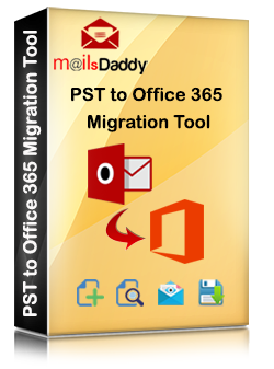 MailsDaddy PST to Office 365 logo