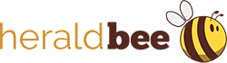 Heraldbee logo