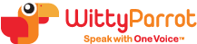 WittyParrot logo