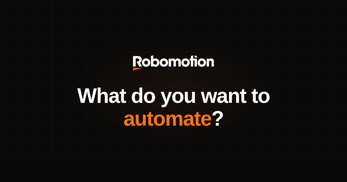 Robomotion logo