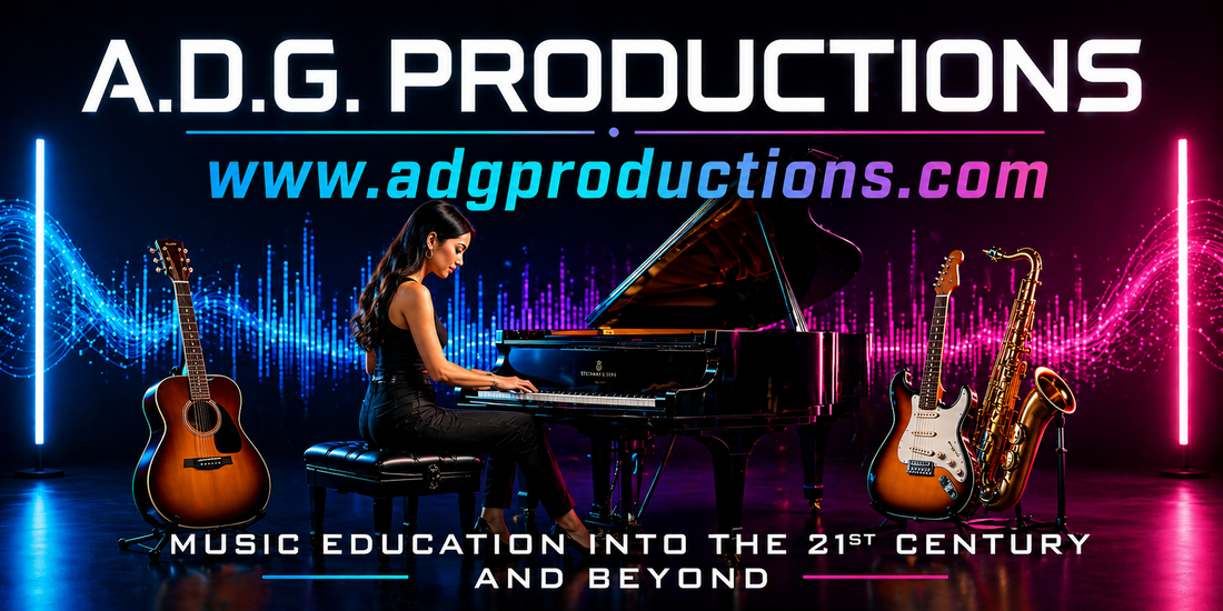 A.D.G. Productions Music Books logo