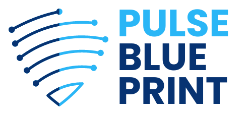 Pulse Blue Print logo